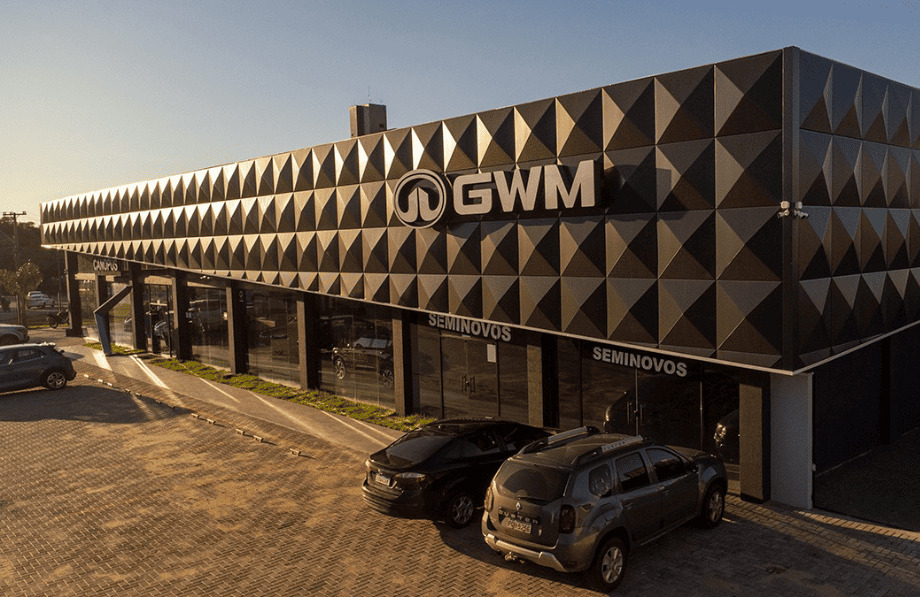 Rede de concessionárias GWM
